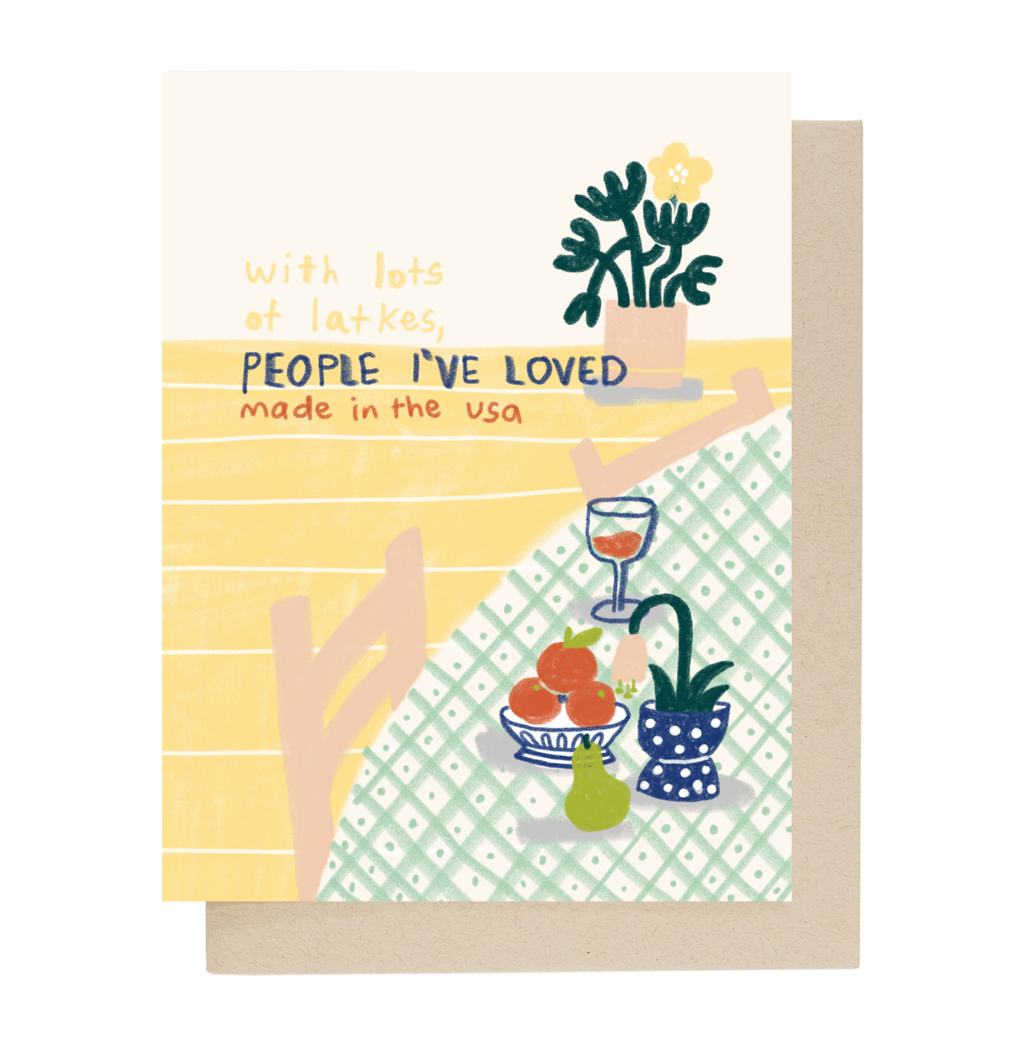 Happy Hanukkah Greeting Card
