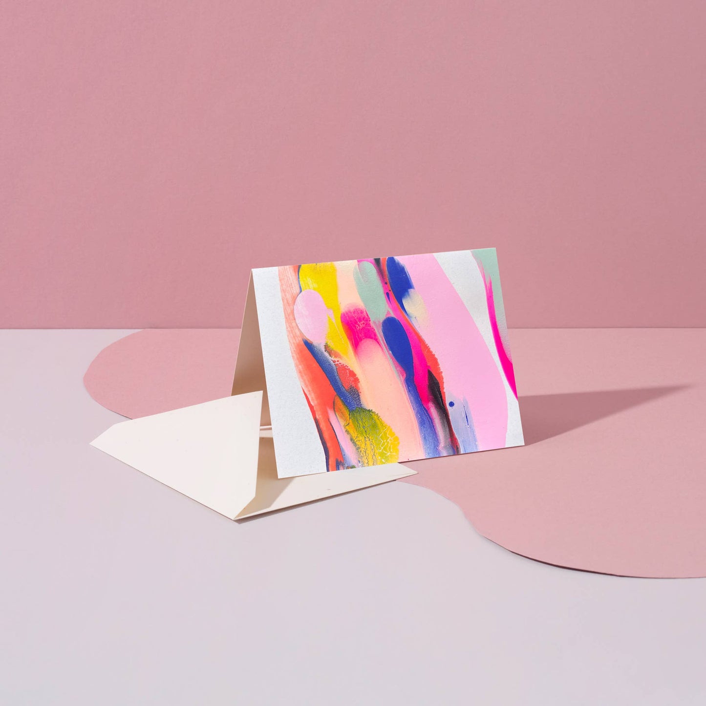 Rainbow Swirl Stationery Set of 6 Cards