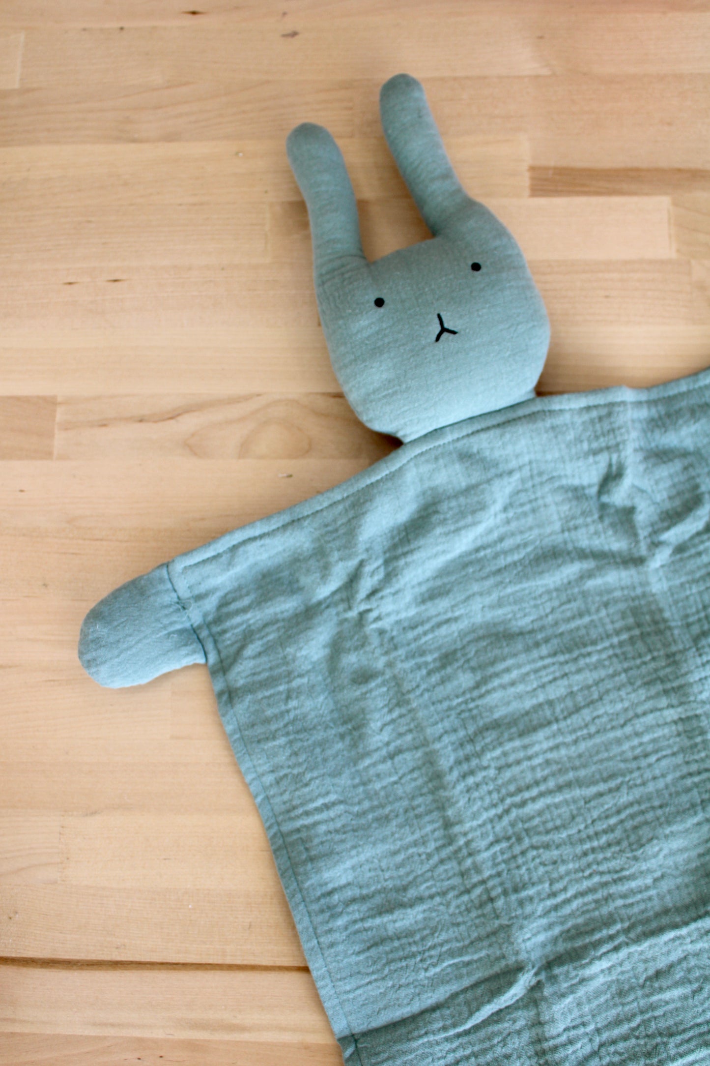 Bunny Lovey Blanket Organic Cotton