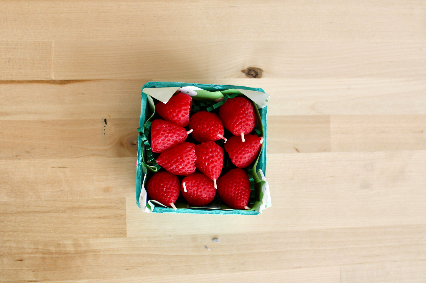 Strawberry Birthday Candles - 10 pack