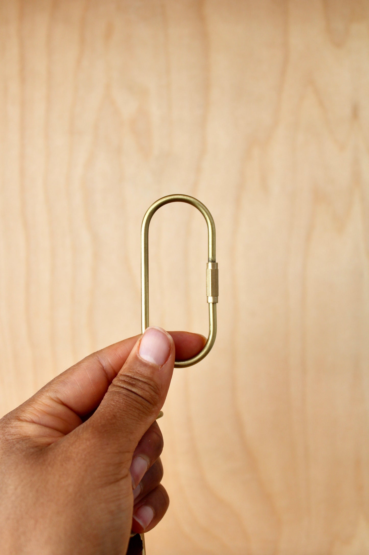 Brass Keyring