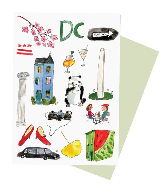 DC Greeting Card
