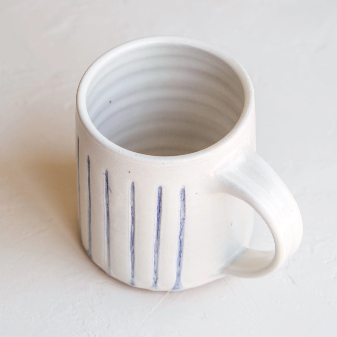 Fluted mug