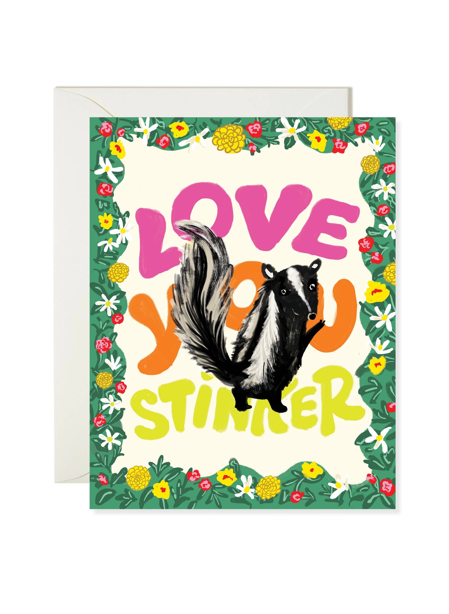 Love You Stinker Card