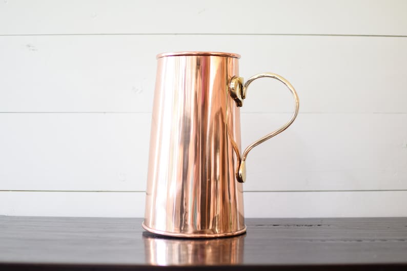 Copper Water Pitcher