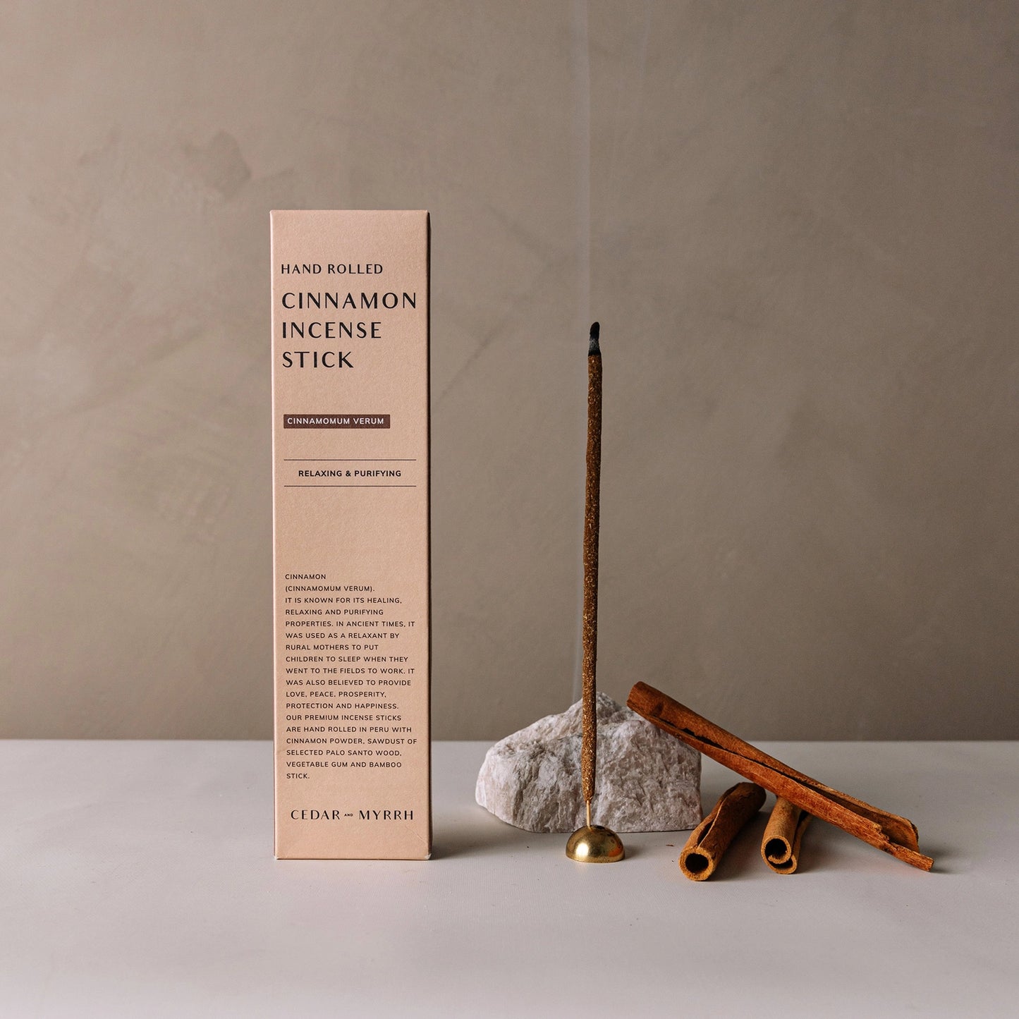 Cinnamon Hand Rolled Incense Stick