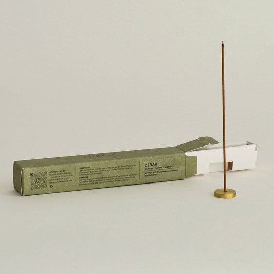 Cedarwood Incense Stick Set