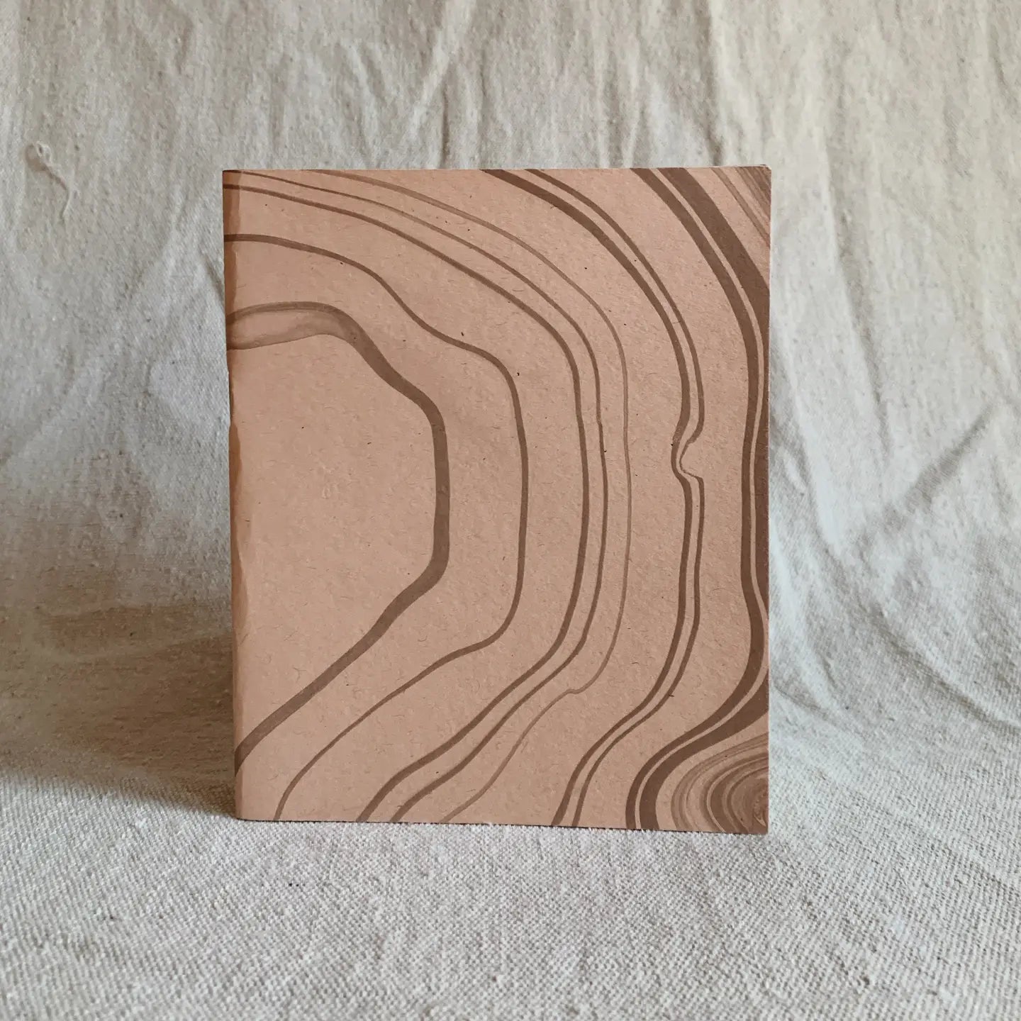 Medium Marbled Map Journal