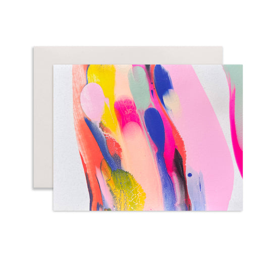 Rainbow Swirl Stationery Set of 6 Cards
