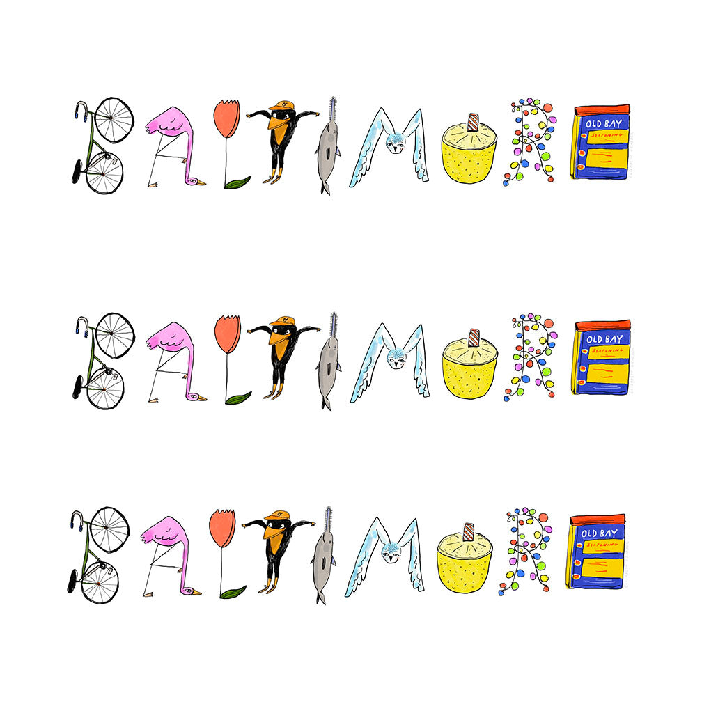 Baltimore Stickers