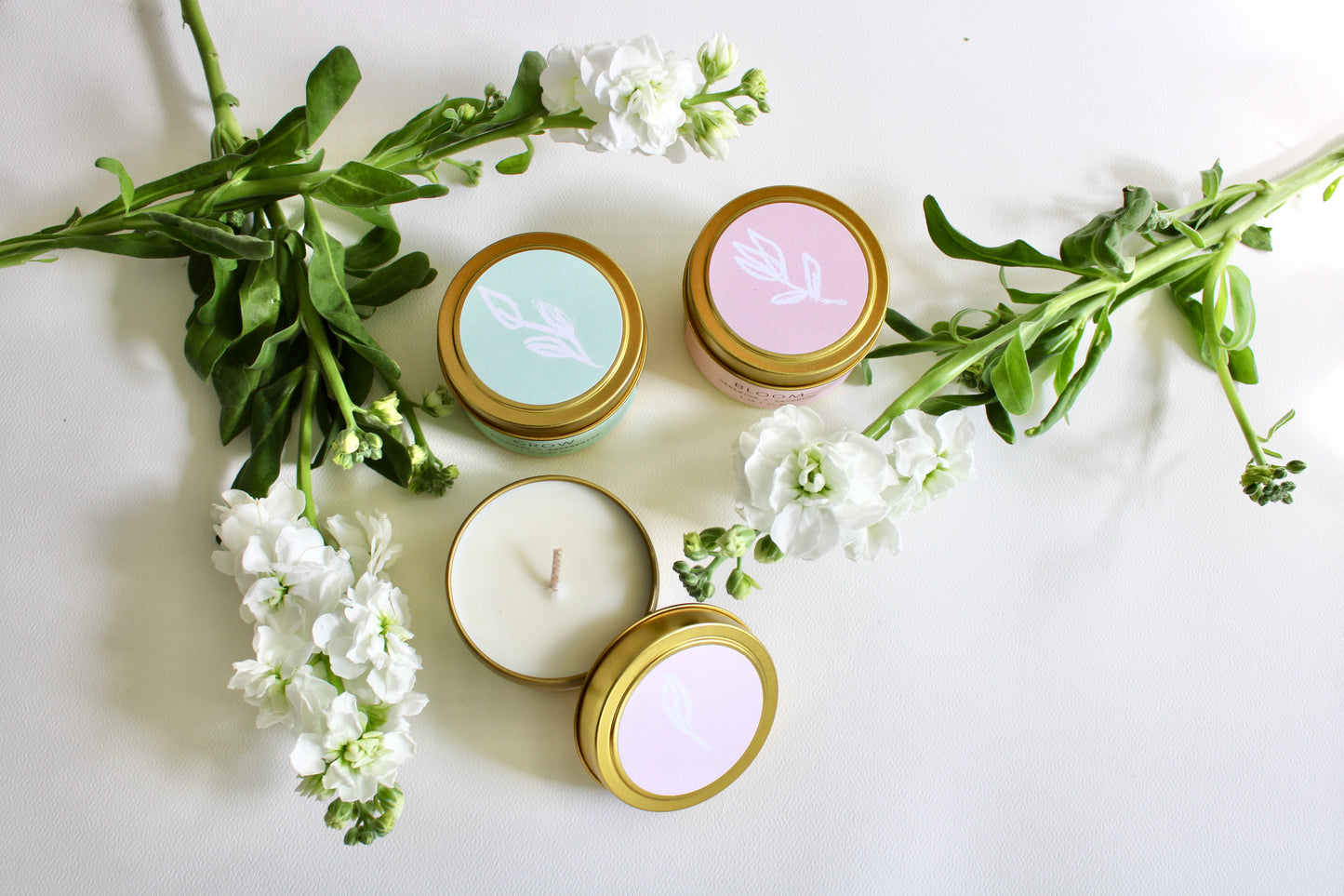 Garden Candle Tins