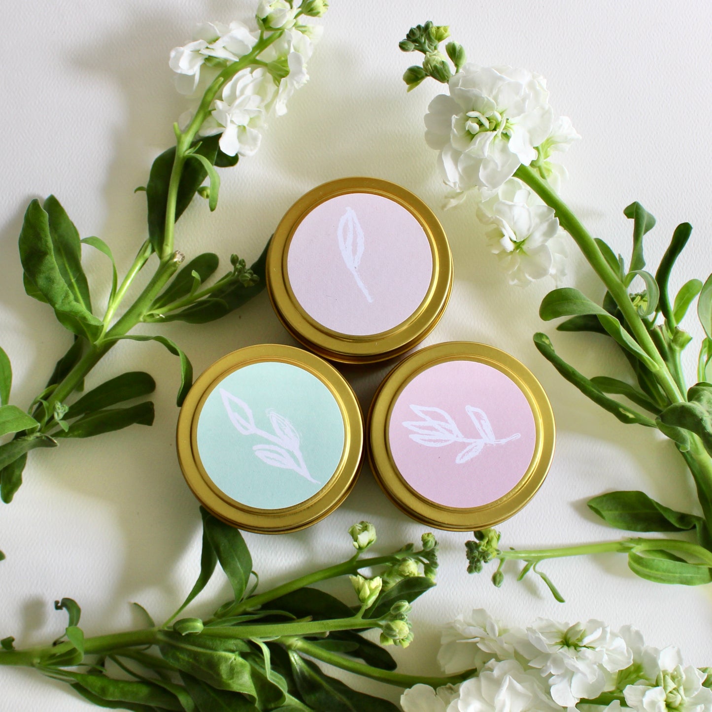 Garden Candle Tins