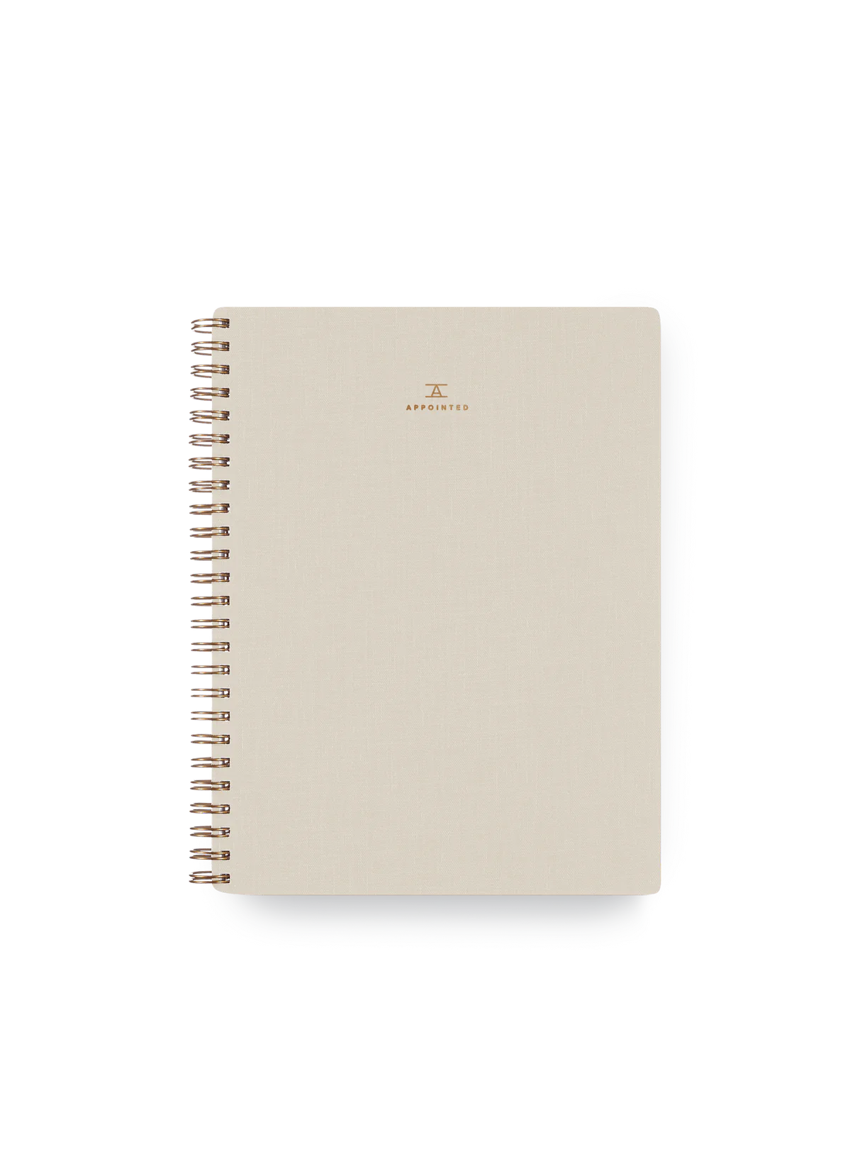 Natural Linen Workbook - Blank