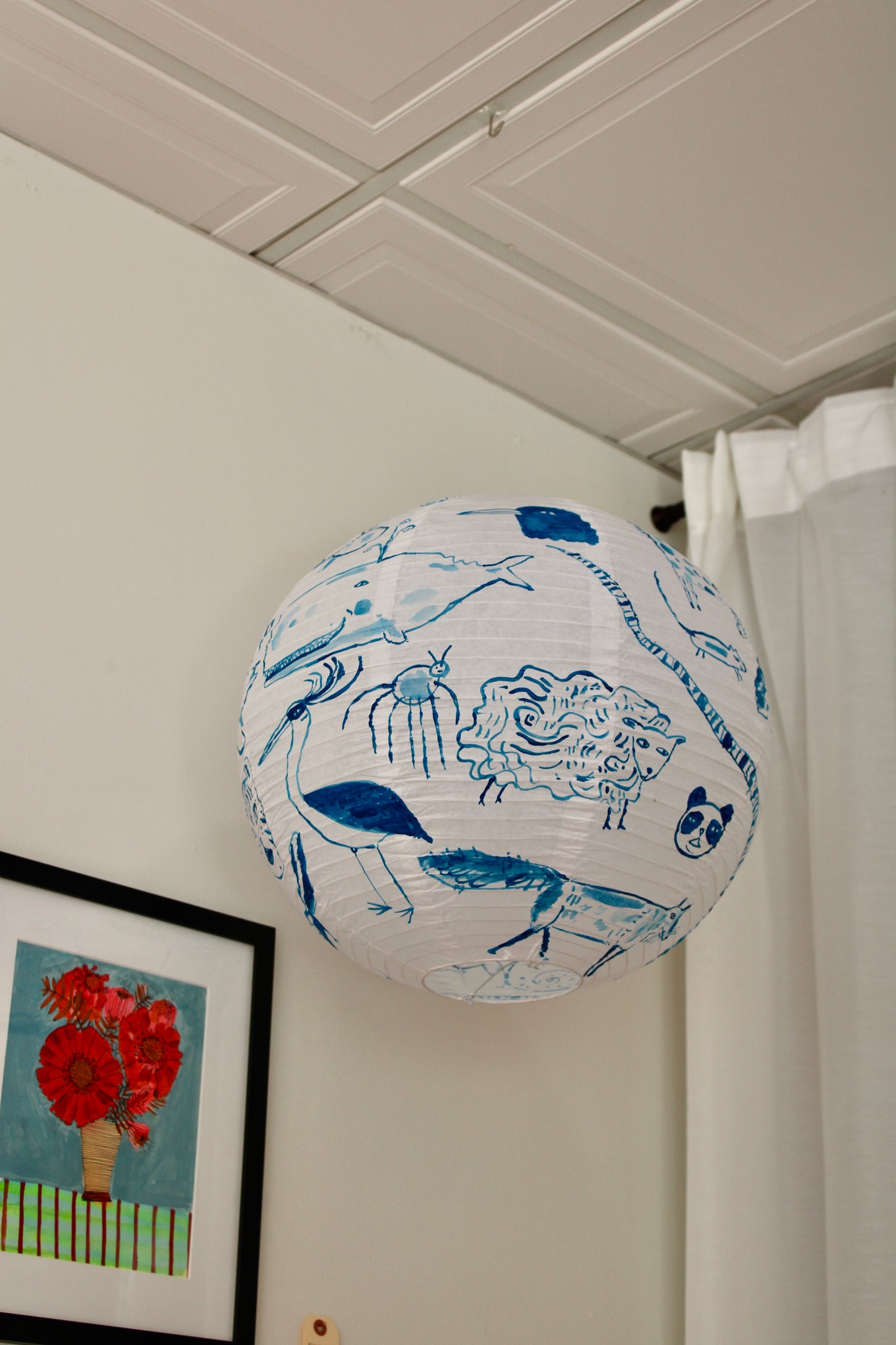 Elizabeth Graeber Painted Paper Lanterns