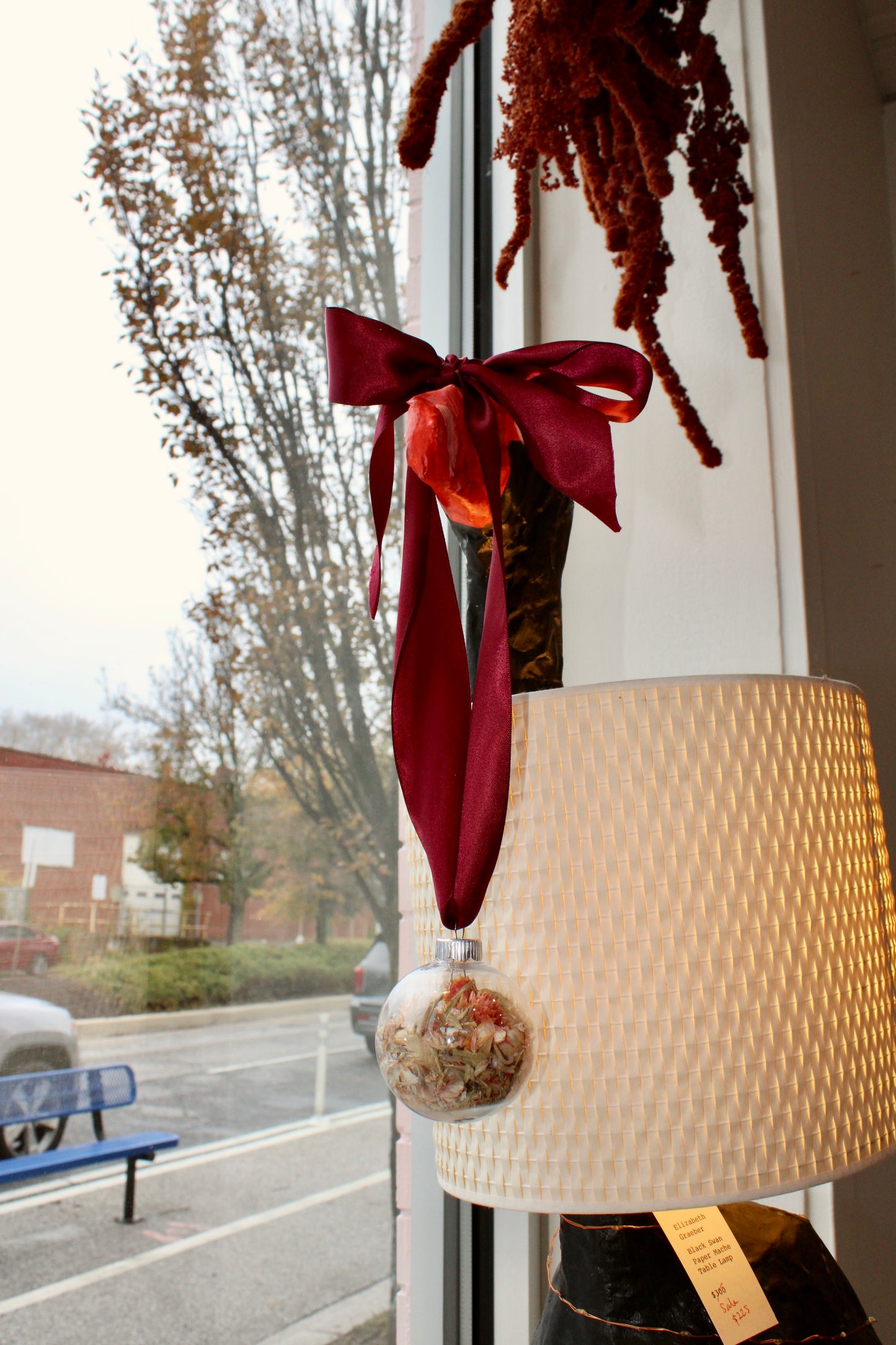 Dried flower ornaments