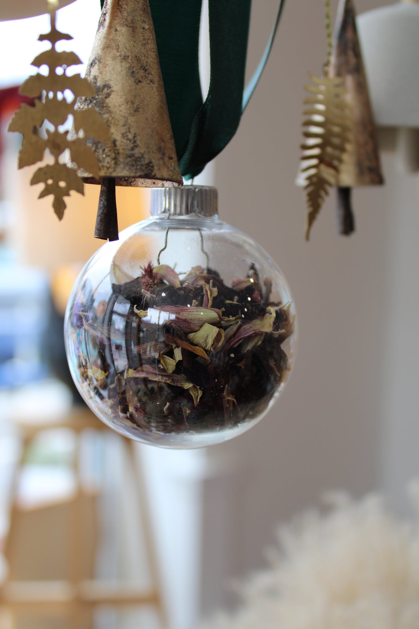 Dried flower ornaments