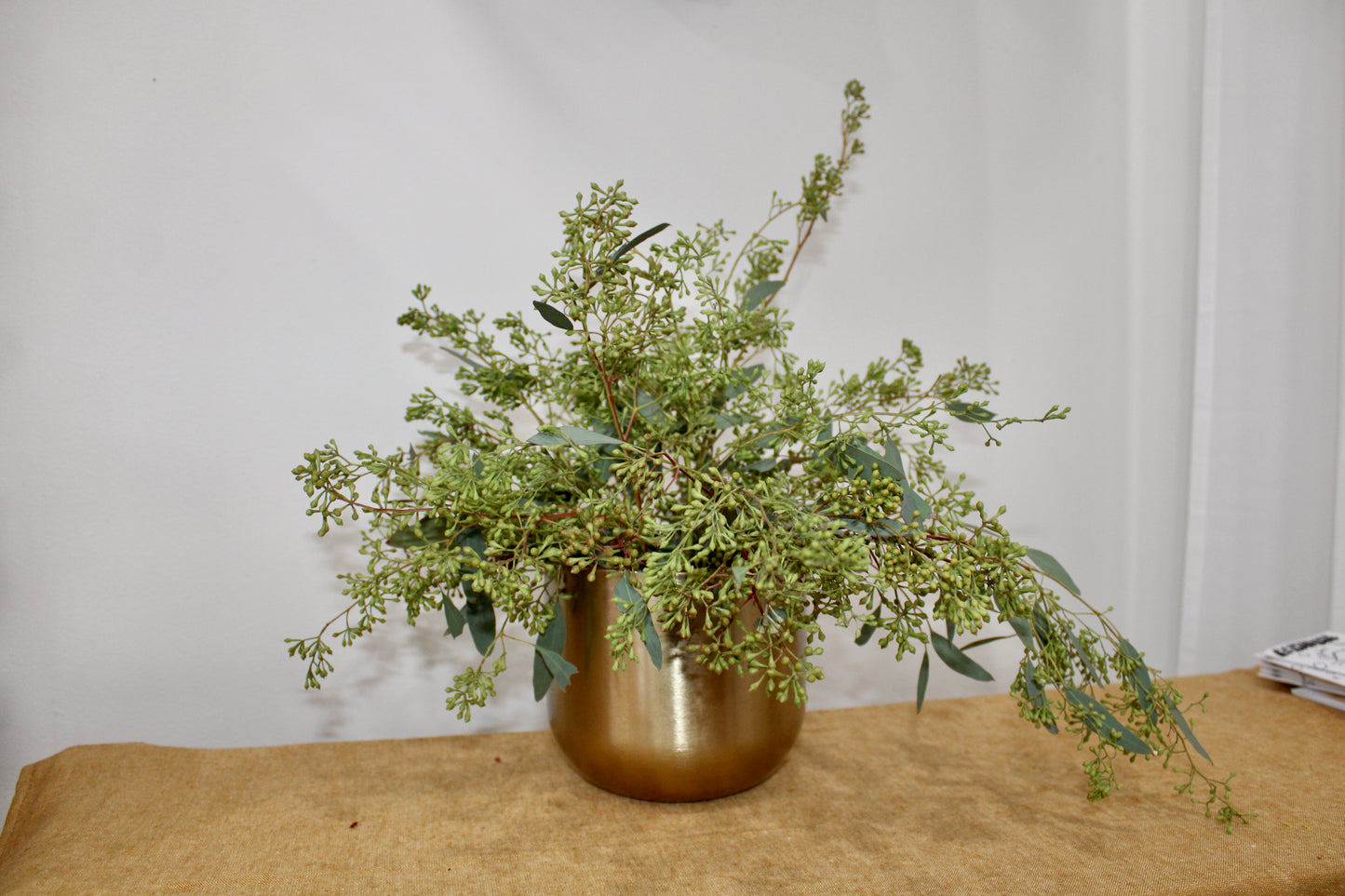 Seeded Eucalyptus Arrangement