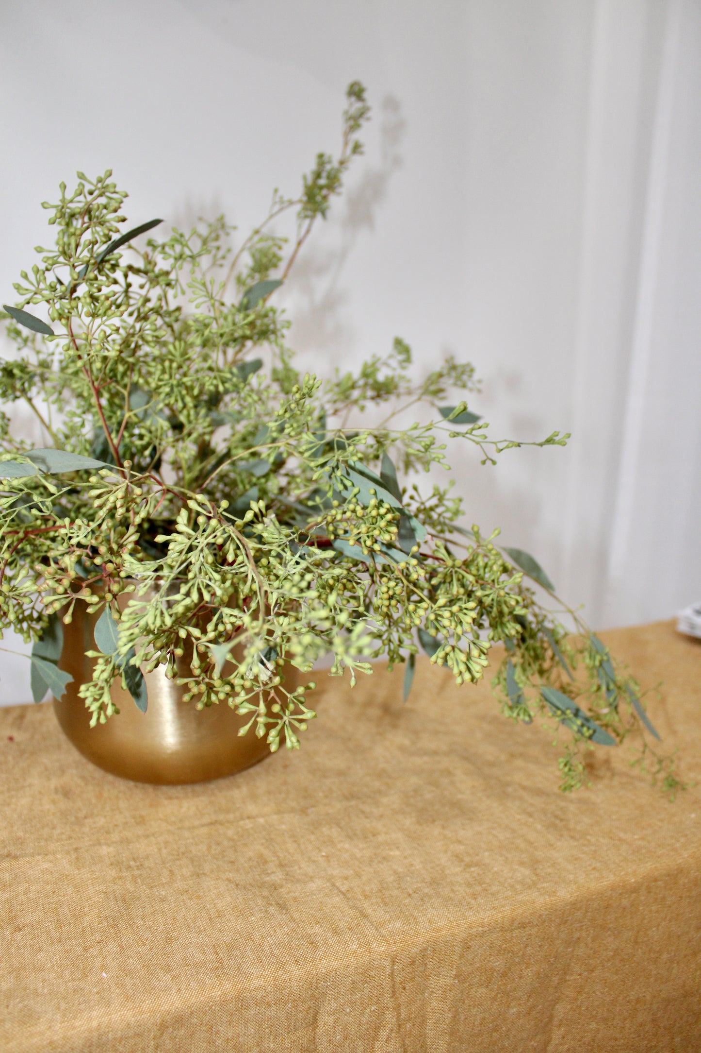 Seeded Eucalyptus Arrangement