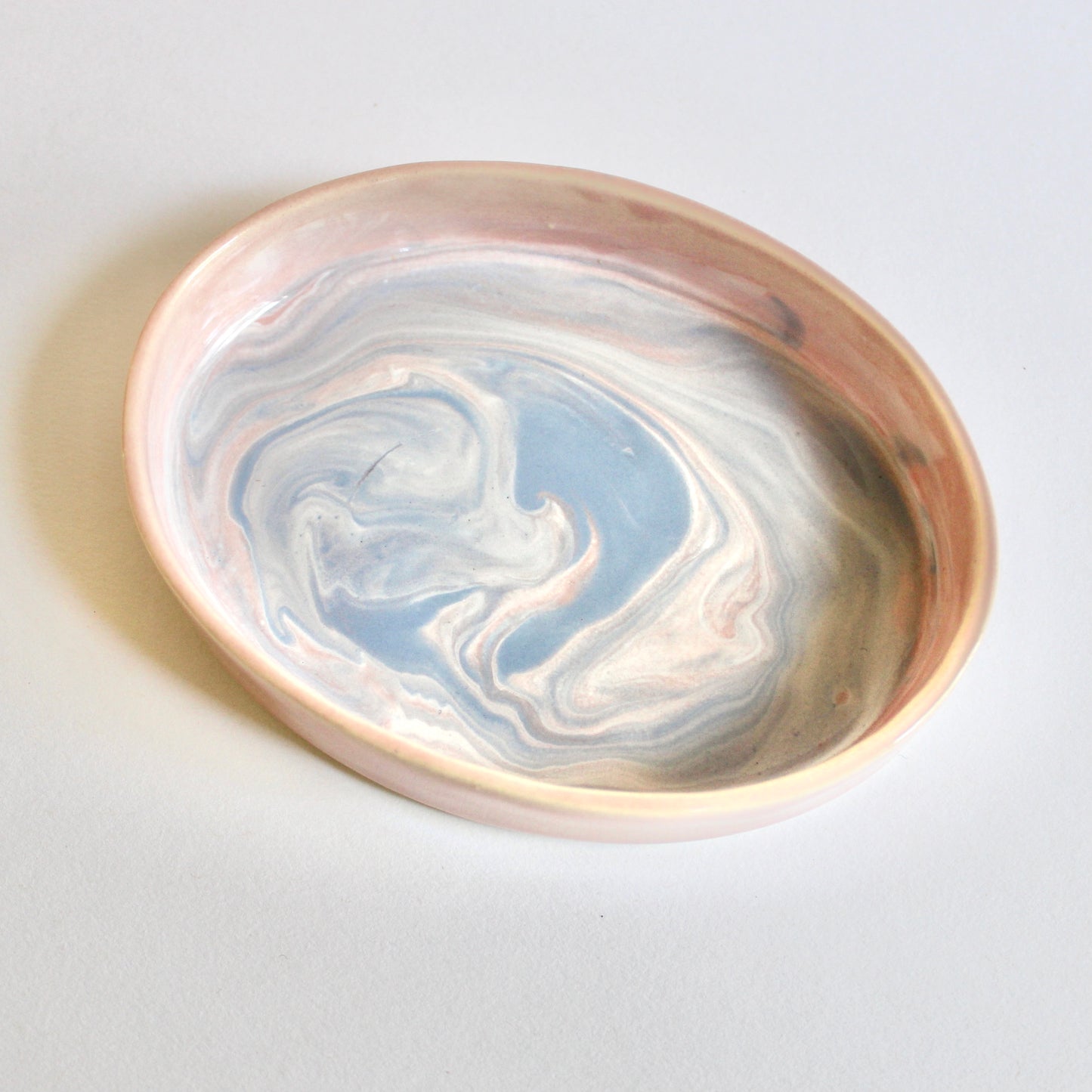 Marbled Ceramic Dish