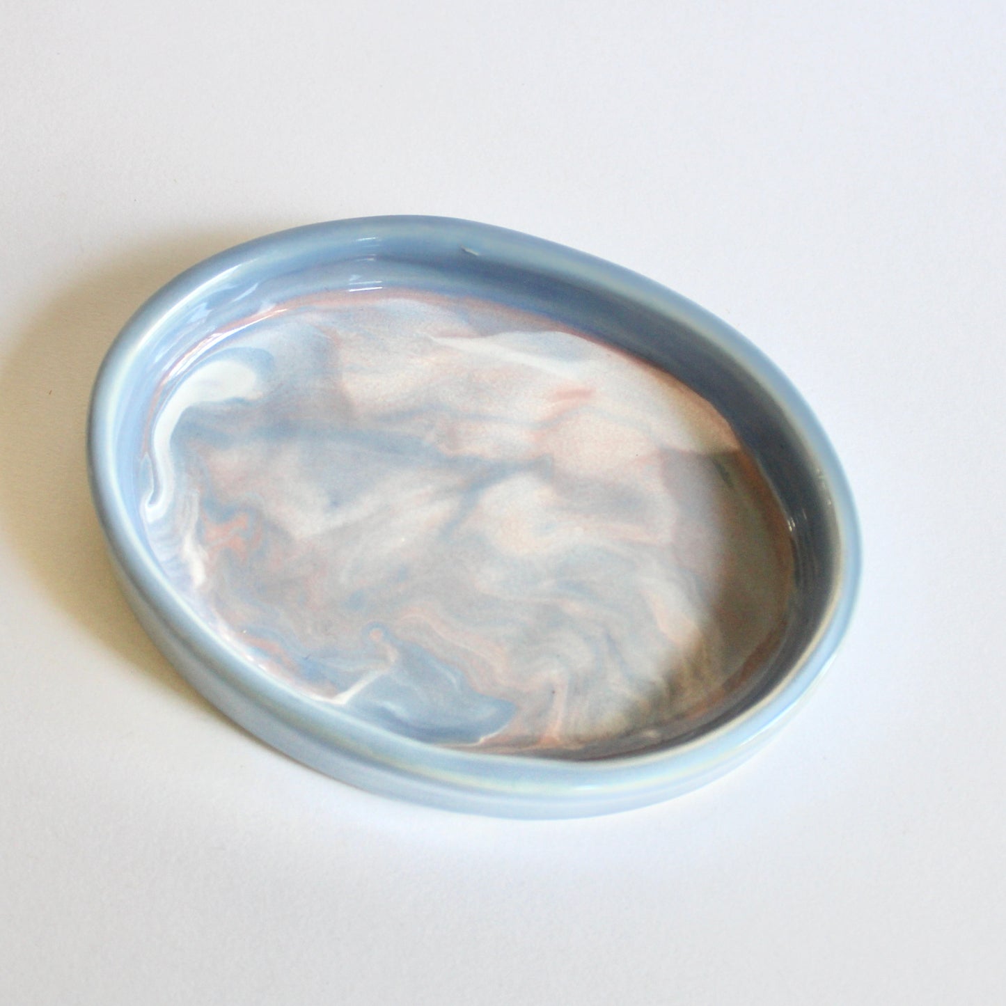 Marbled Ceramic Dish