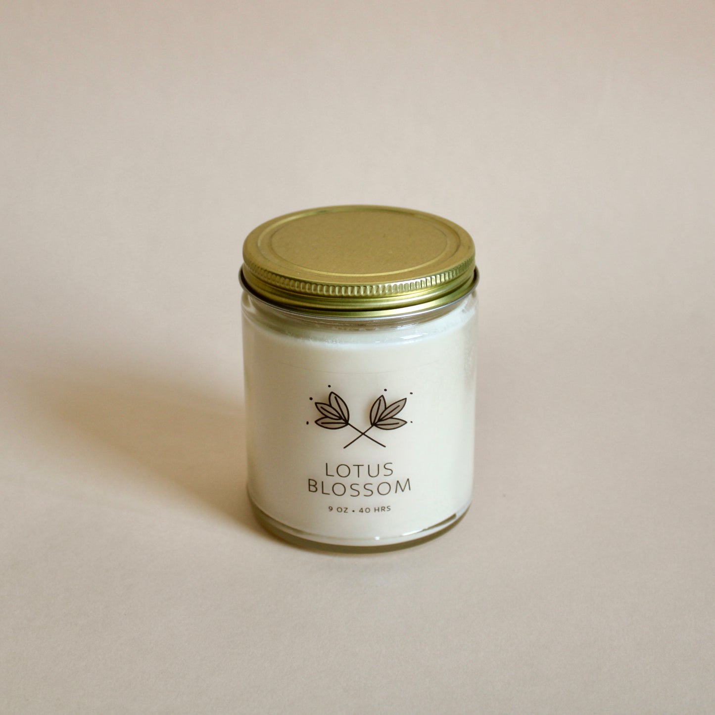 Lotus Blossom Soy Wax Candle