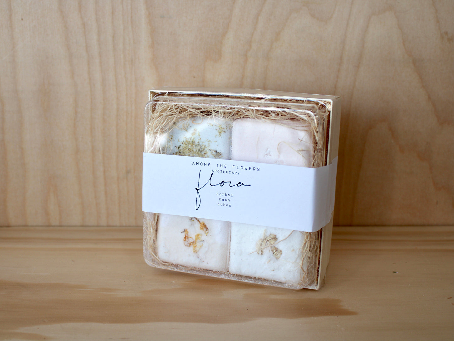 Flora Bath Cubes