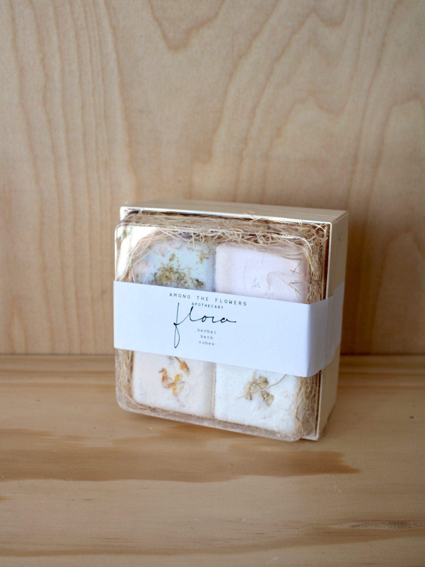 Flora Bath Cubes