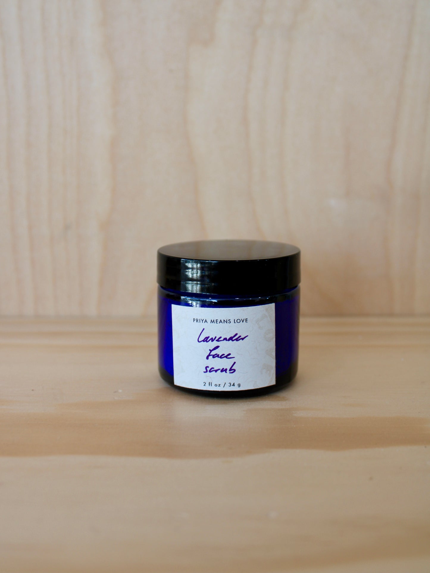 Lavender Face Scrub