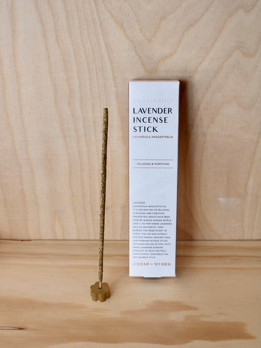 Lavender Hand Rolled Incense Stick