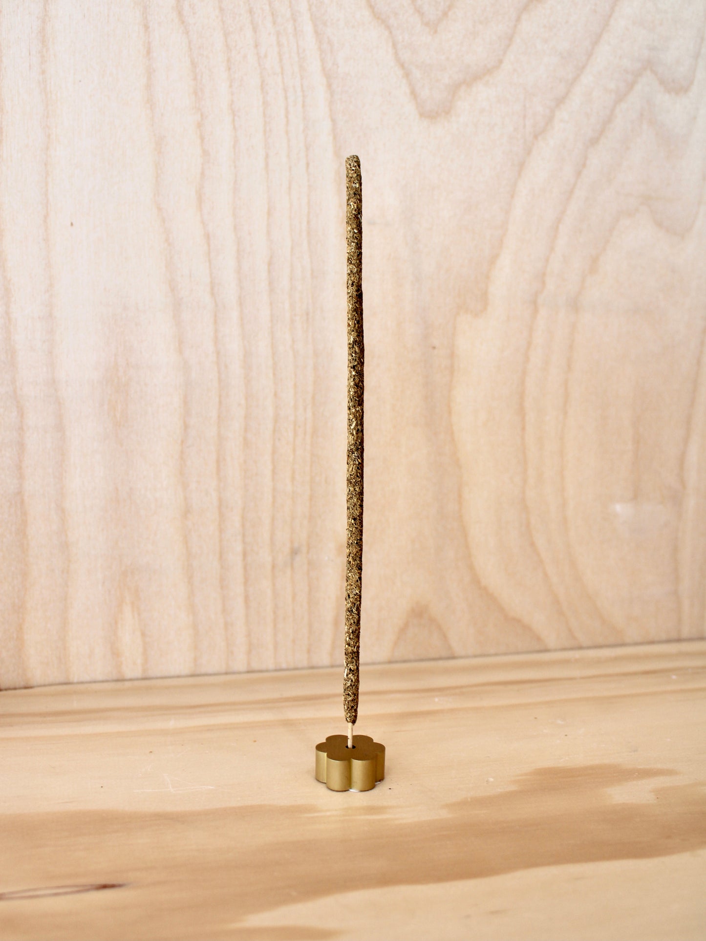 Brass Flower Incense Holder