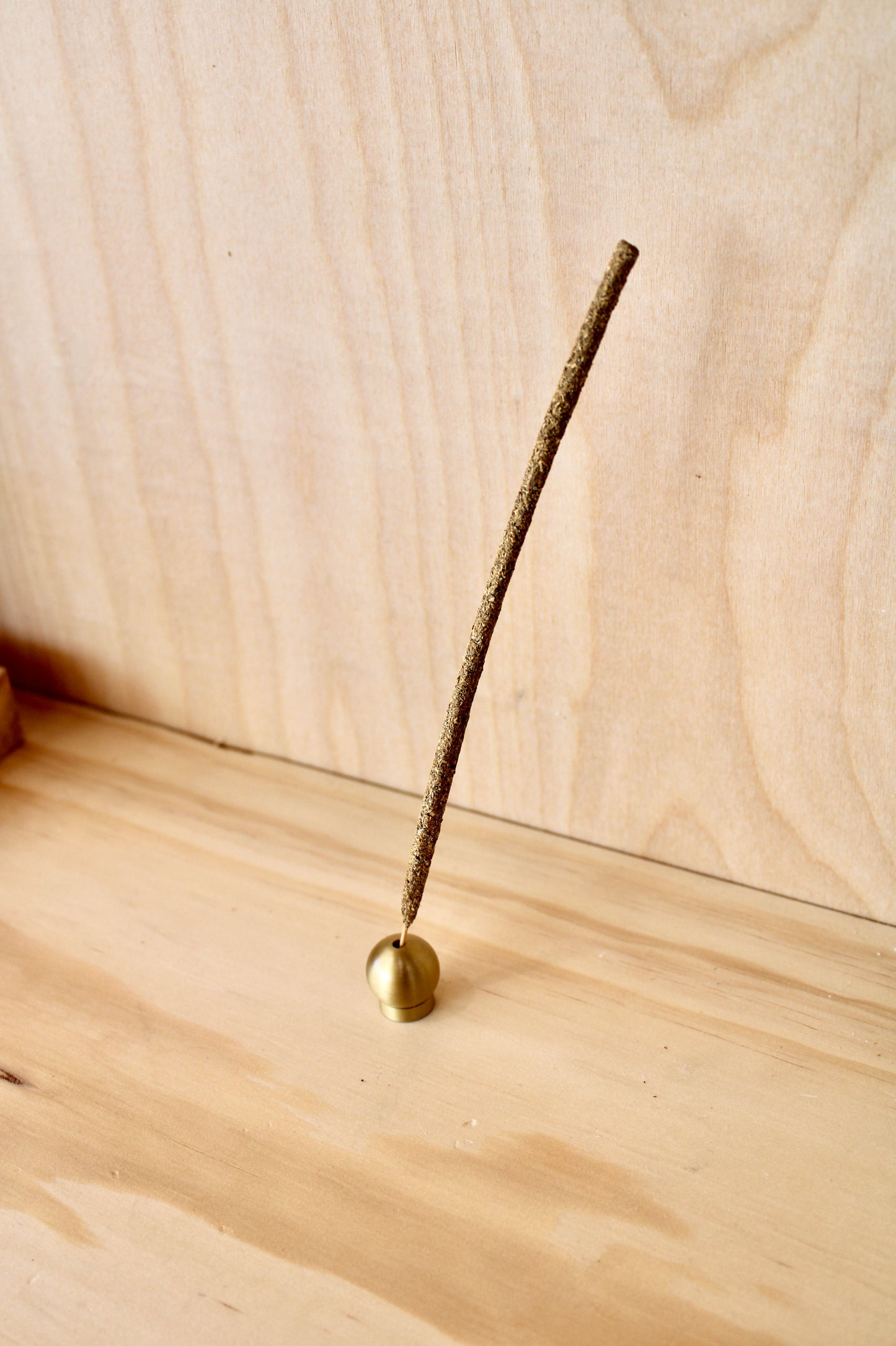 Brass Sphere Incense Holder