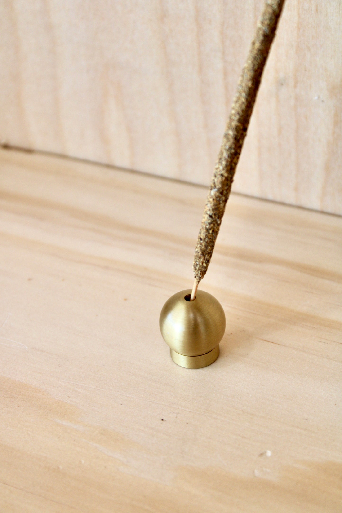 Brass Sphere Incense Holder