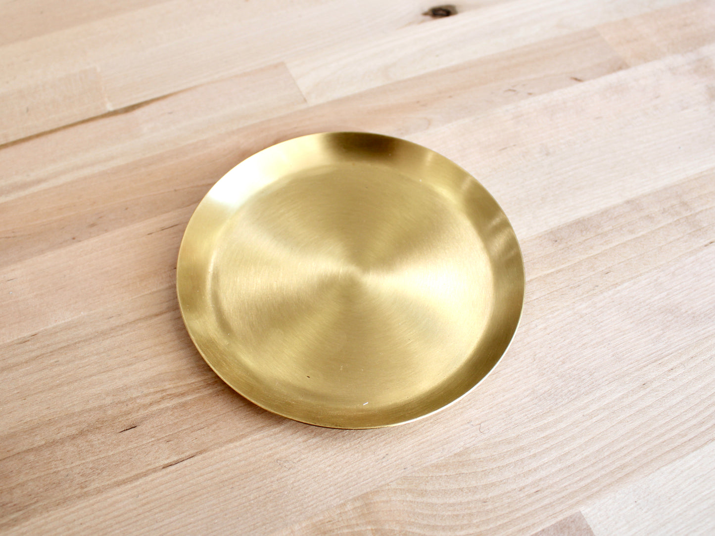 Brass Small Round Plate