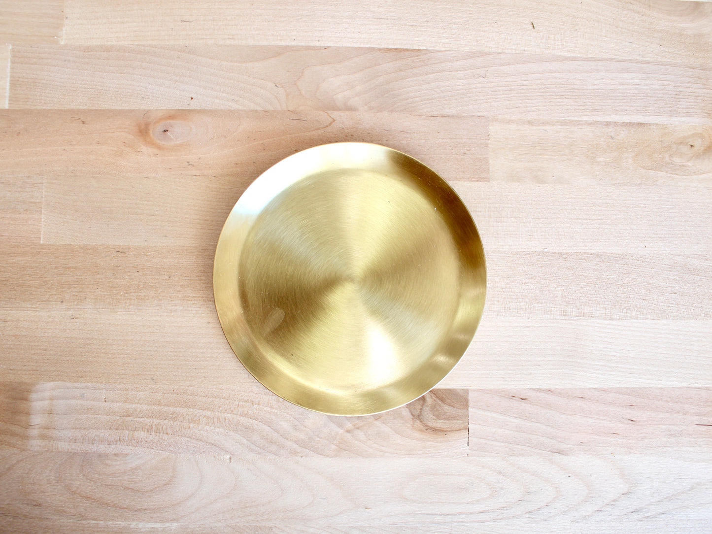 Brass Small Round Plate