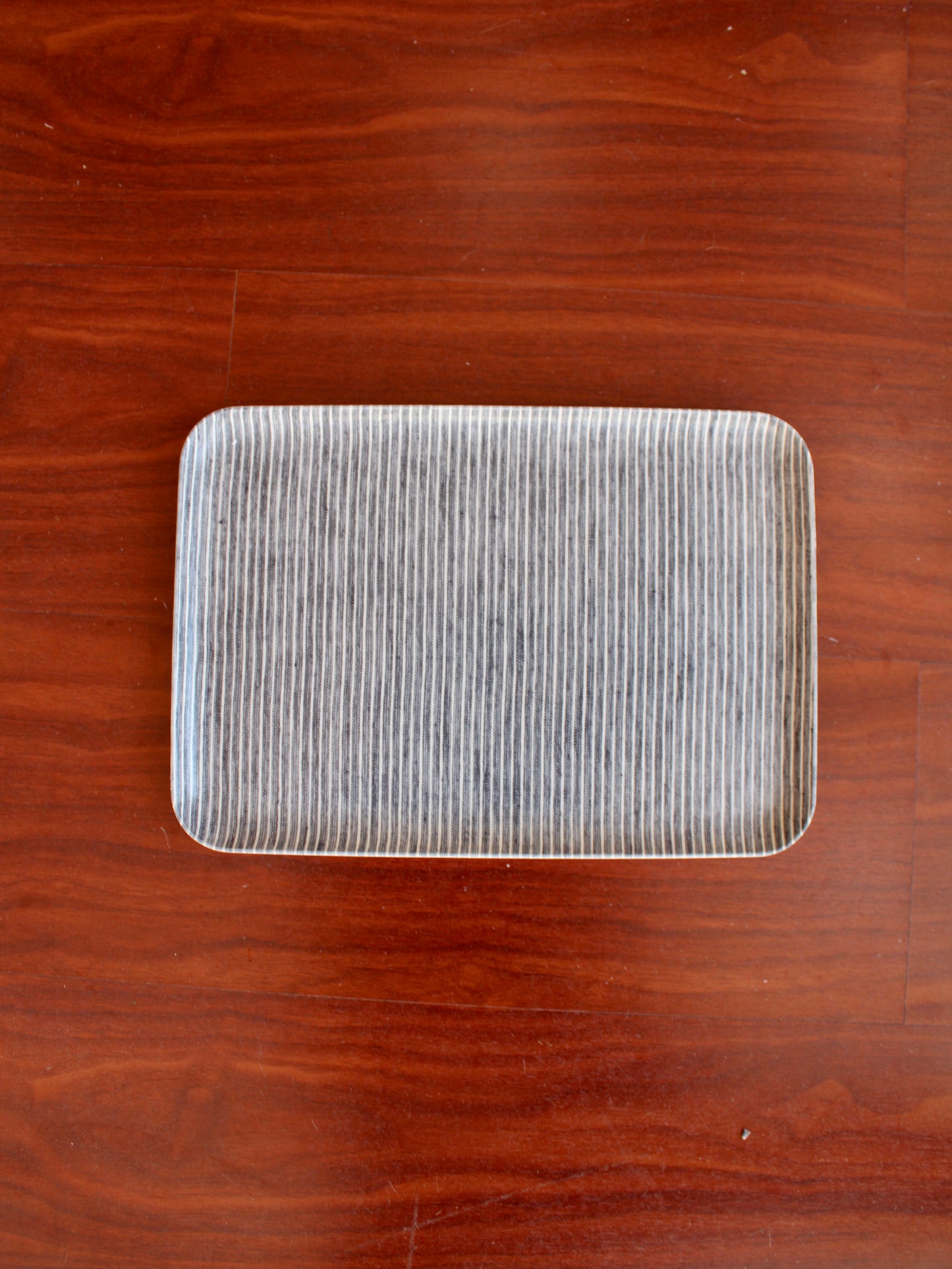 Small Natural Linen Coated Tray