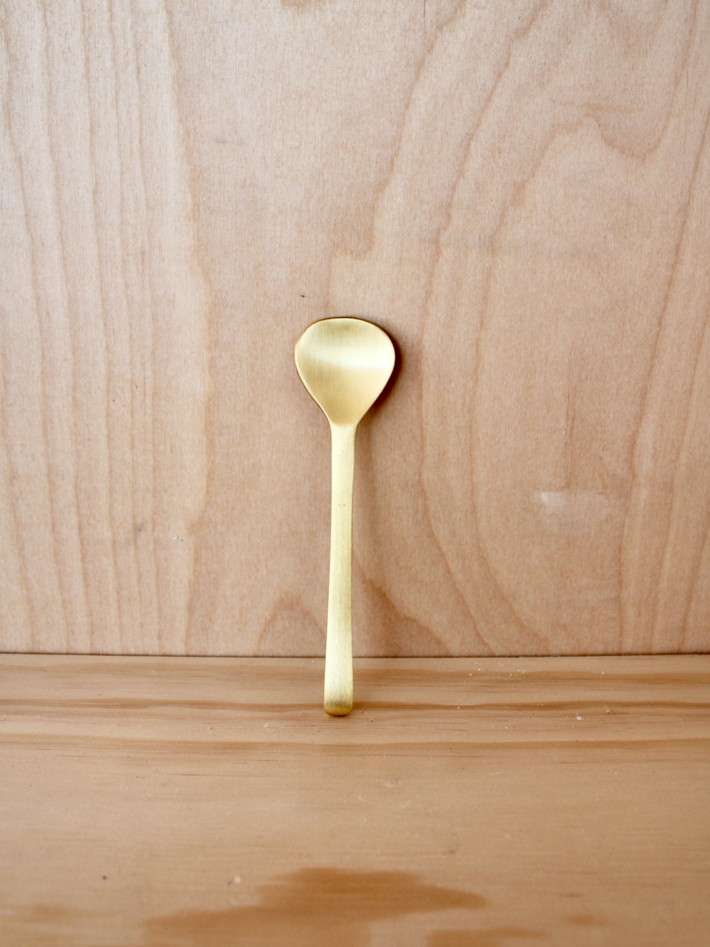 Brass Dessert Spoon