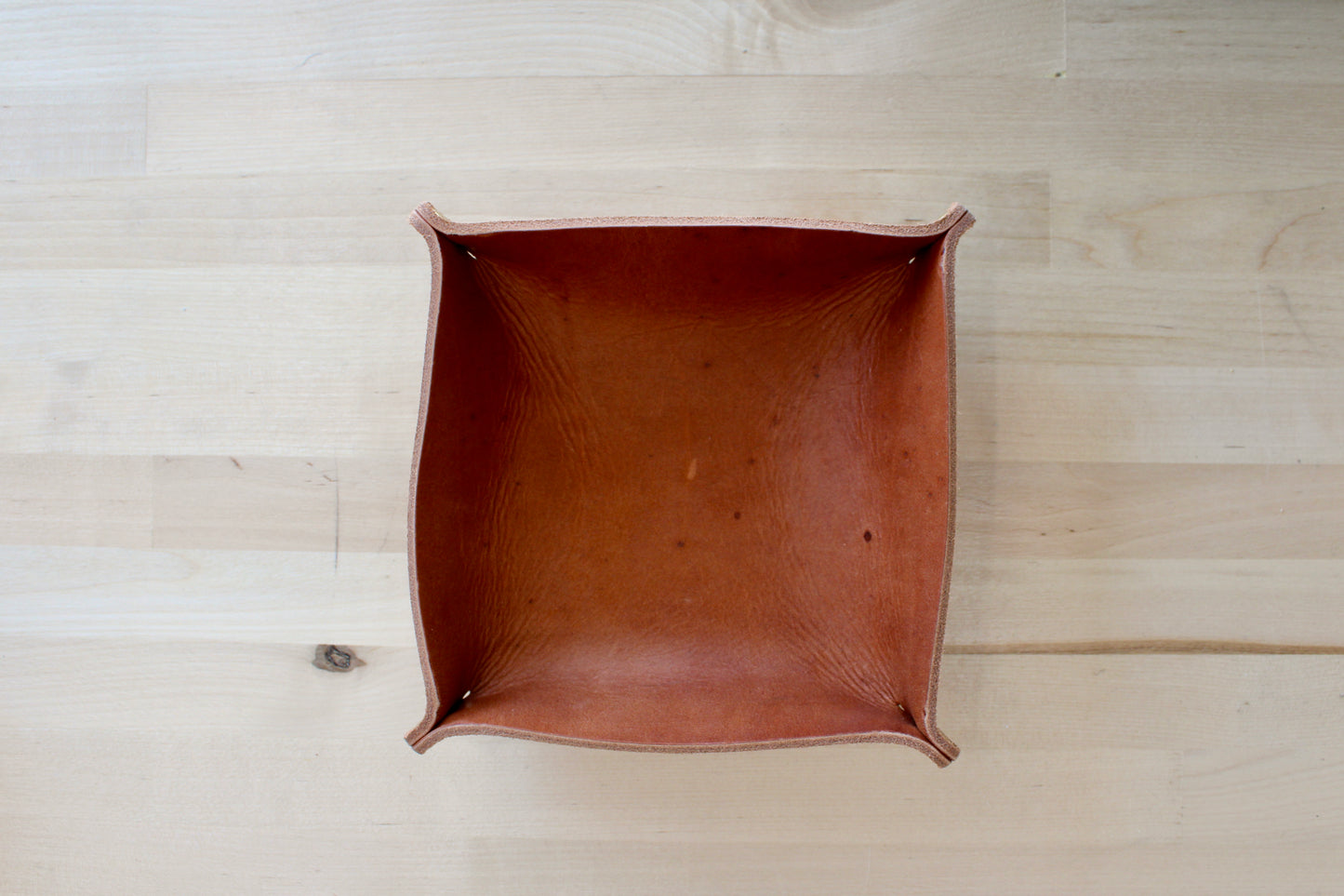 Leather Catchall Tray