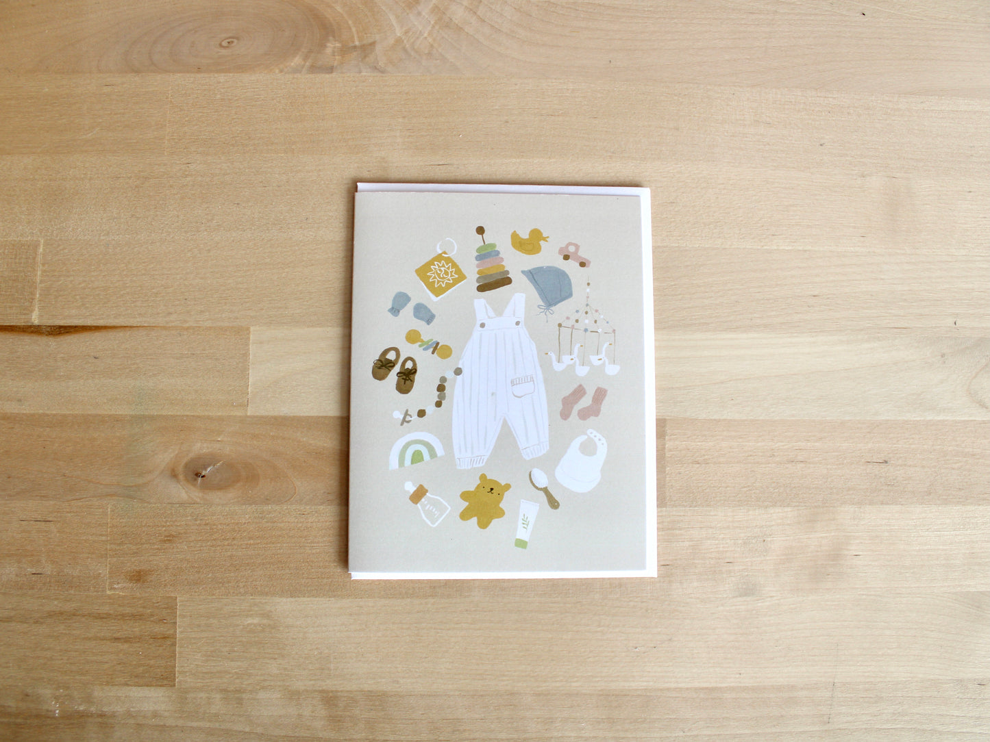 Baby Bébé Things Card
