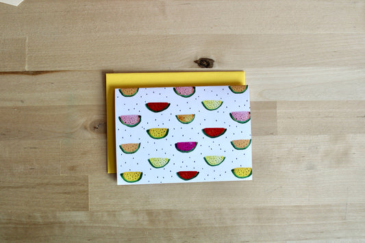Watermelon Card