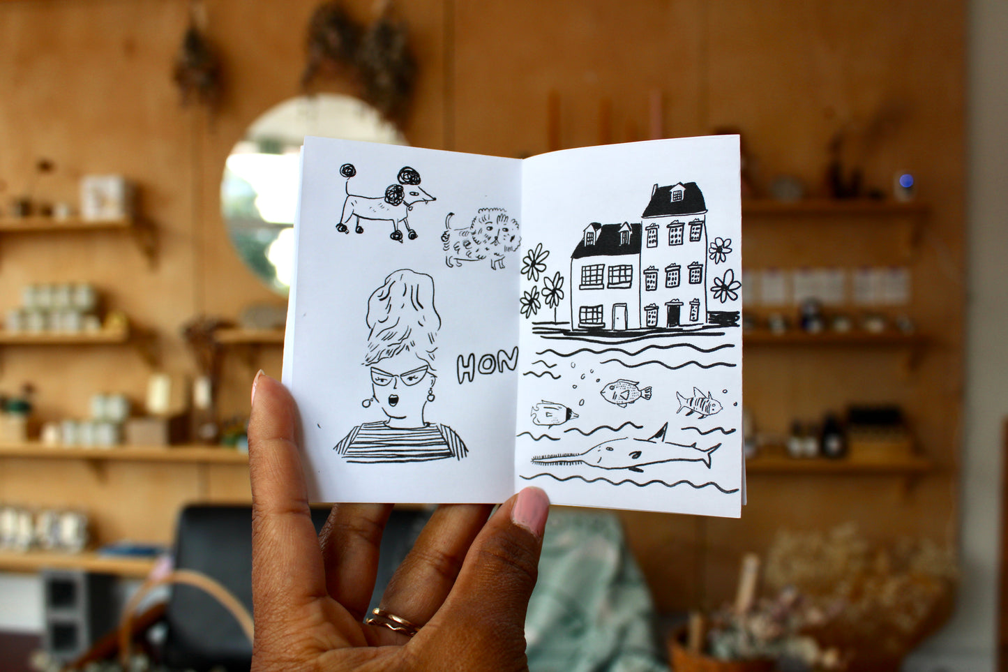 Mini Coloring Book Zines