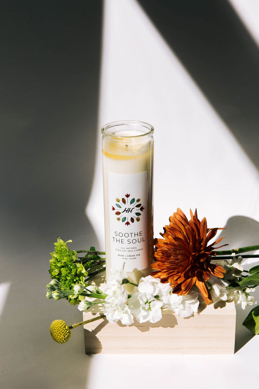 Soothe the Soul Soy Candle - 16 oz Prayer Candle
