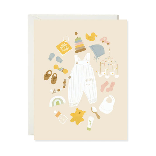 Baby Bébé Things Card