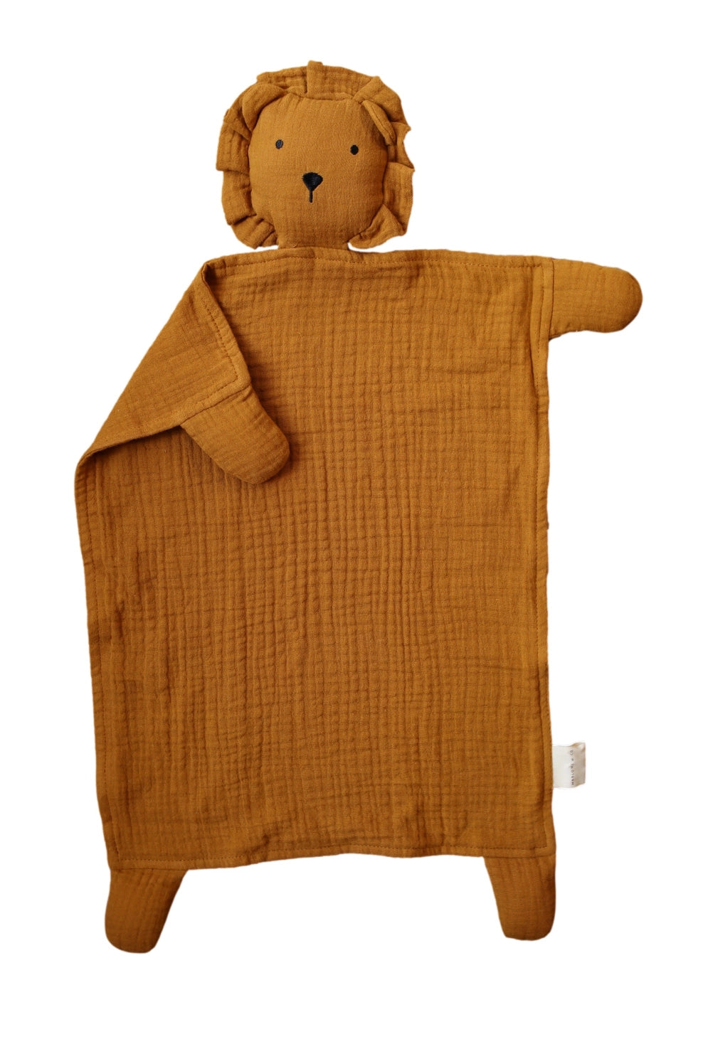 Lion Lovey Blanket Organic Cotton