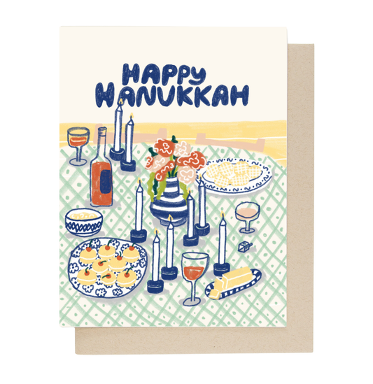 Happy Hanukkah Greeting Card