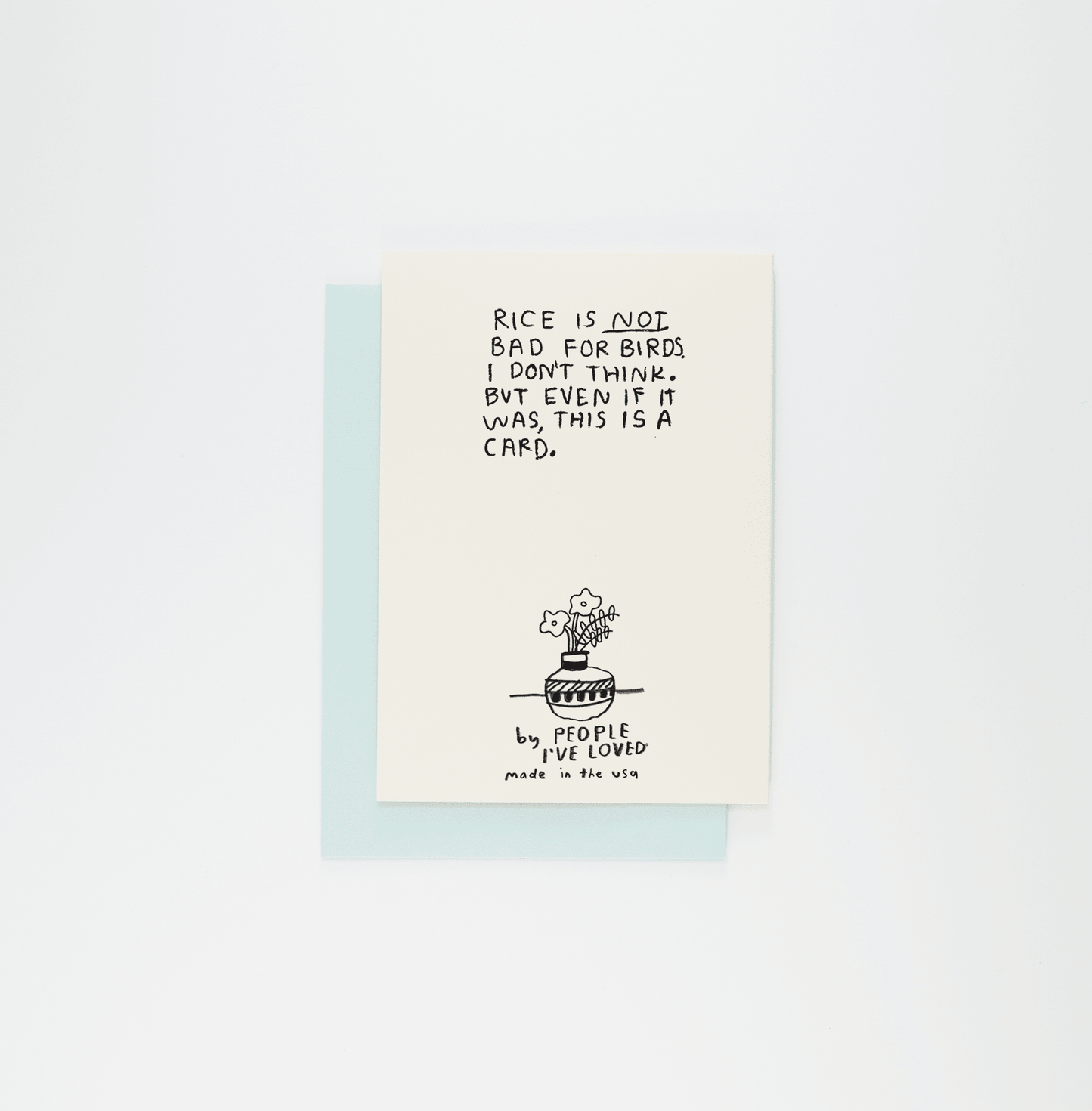 Wishing You a Happy Marriage Rice Throwing Card