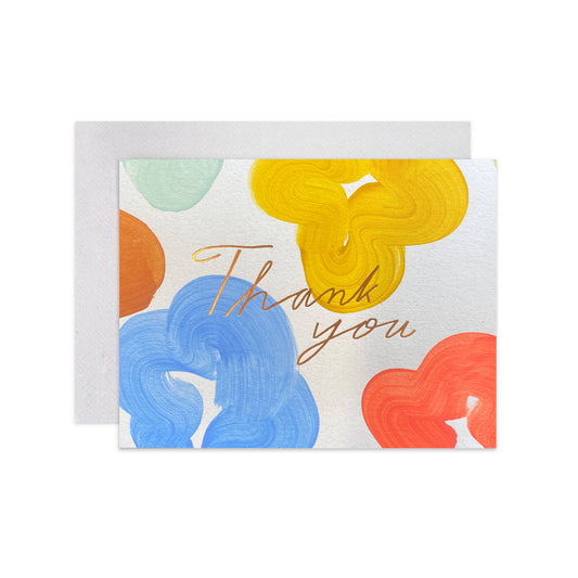 Flower Thank You Card