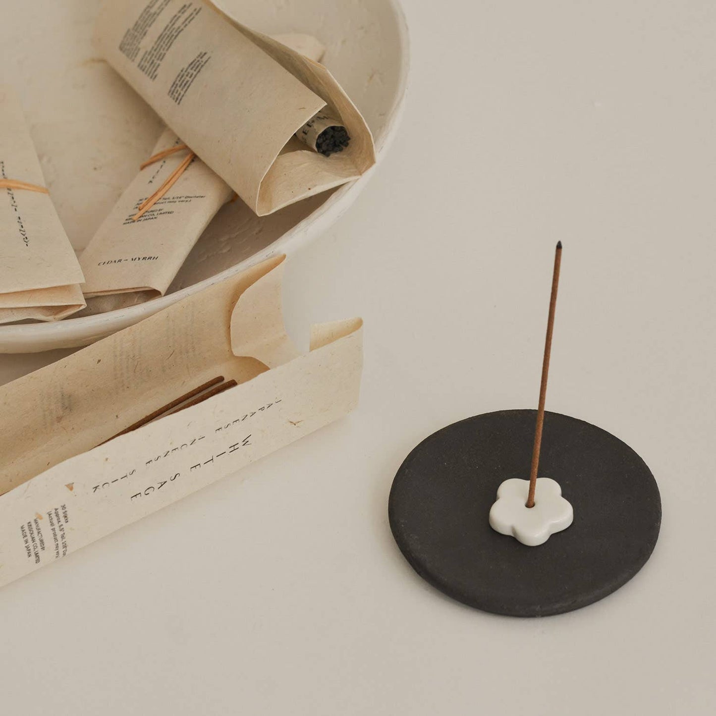 White Sage Japanese Incense Set
